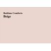 3' SINGLE FITTED SHEET EXTRA LONG 3' x 6' 6" (36" x 78") 300 Thread Count Percale Material (Beige, 10")