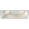Knightsbridge Dipa Twin Tilt Anti-Glare White Downlight