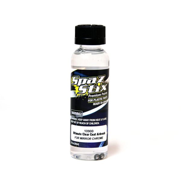 Spaz Stix 10900  Ultimate Clear Coat Airbrush Paint 2oz