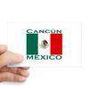 CafePress Cancun, Mexico Rectangle Sticker Rectangle Bumper Sticker Car Decal