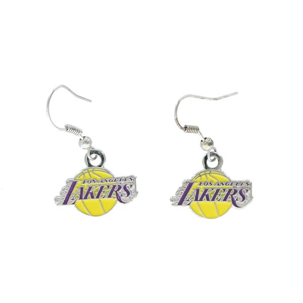 NBA Los Angeles Lakers Logo Dangler Earrings