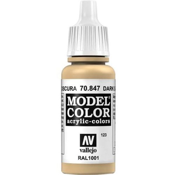 Modellfarbe matt Sand, 17 ml.