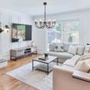 Black 8-Light Chandeliers,Classic Candle Ceiling Pendant Light Fixture
