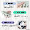 Addnew Mesh Comb Metal 2-Way Bag Included Smooth Processing Curly Hair Comb Men's (Normal Product)