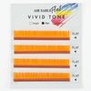 Air Sable Flat Vivid Tone Orange 4 Lines (C Curl0.15mm, 8 MM)