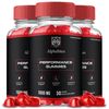 AlphaBites Gummies for Men, Maximum Strength Formula Supplement for Men (3 Pack)