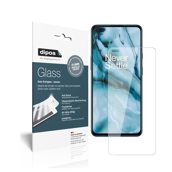 2x Screen Protector for OnePlus Nord Flexible Glass 9H dipos