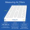 Air Bear Cub 16x25x3 Air Filter Replacement MERV 13 Plus Carbon 3 Pack