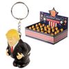 HoitoDeals 1 Pcs Fun Squeezy President Keyring For Kids Fun Gift Item