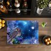 Owl, 11x8" Tempered Glass Cutting Board, Sublimated, (cut66)