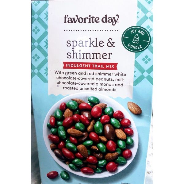 Christmas/Holiday Favorite Day Sparkle/Shimmer Indulgent Trail Mix. 1.75oz/49gm.