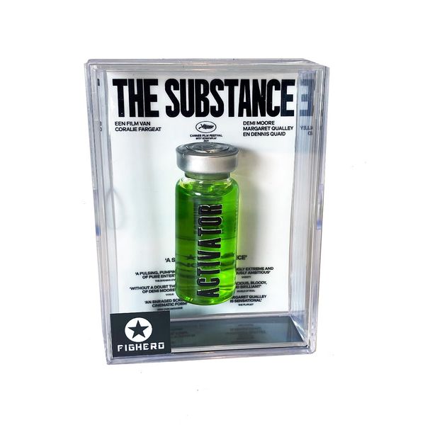 FIGHERO The Substance Activator Serum Vial Bottle with Display Collectable Box