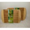 Bamboo Wood Kitchen Cutting & Serving Chopping Board All Purpose  2 Pack