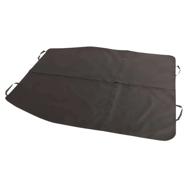 Walser 13619 Multifunctional Blanket C16 155 x 140 cm Black