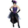 1920'S PURPLE BURLESQUE DANCER SIZE 12-14