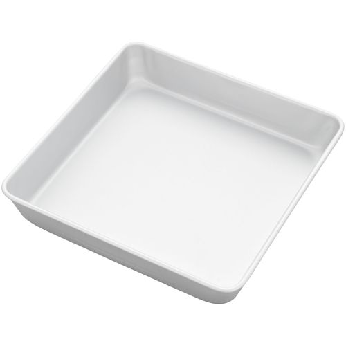 Wilton Aluminum 10x2 Inch Square Cake Pan, Made With Natural Anodized Aluminum, Made Without PFAS, Aluminum Pan Bakeware Optimal For Even Heating