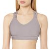 C9 Champion Women's Medium Support Compression Strappy Back Cami Bra, Cobblestone Gray/Harbor Stone, XS