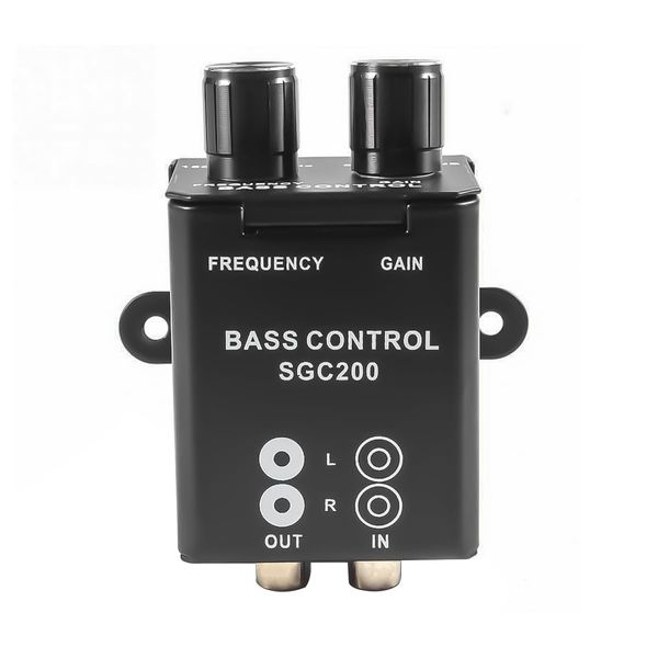 Sarini Car Amplifier Controller Speaker Bass Adjuster Subwoofer Equalizer Crossover Bass Controller Knob