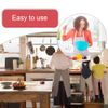 JIALWSJWAN 60 Minute Mechanical Kitchen Timer, Red and Black Ladybug Design, No Batteries Required