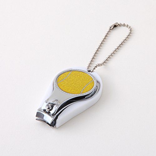 Glitter Tennis Ball Chain with Original Nail Clippers (With Bottle Opener)