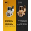 KAC Starter 17841 Replacement Fit for 2003-2008 Corolla, 2003-2008 Matrix, 2003-2008 Vibe