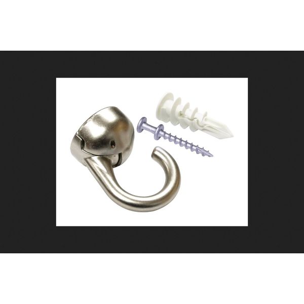Hangman Nickel Metal Ceiling Hook 100 lb. 1 pk