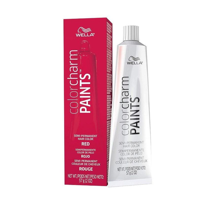 WELLA Color Charm Semi-Permanent Hair Dye/ Temporary Hair Color, 2 oz ...