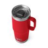 YETI Rambler Travel Mug, Rescue Red, 20 oz
