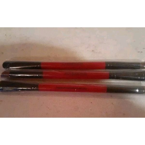(3-PACK) Smashbox Double Exposure Eyeshadow Angled / Oval Makeup Brush