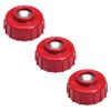 HASME Trimmer Bump Head Knobs Fits for Ryobi S430 SS26 DA97910A String Trimmers Models, 5/16"-18 Left Hand, 3-Pack