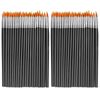 YFFSFDC 100pcs Extra Fine Surface Brush Gradient Brush Paint Brush Plastic Model DIY Modeling Watercolor Brushes (Gradient Brushes)