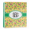 Personalized Pink Flamingo 3-Ring Binder - 1 inch