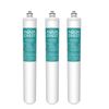 AQUA CREST I2000 2 Under Sink Water Filter, Replacement for Everpure i2000, (3)