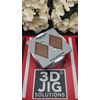 ComMarker Diamond Leather Hat Patch Jig | Fiber Laser Engraving Template, SVG