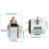 LDEXIN 120 Minutes Time Controller Timer Switch 90M Replacement Timer for Electronic Microwave Oven Cooker