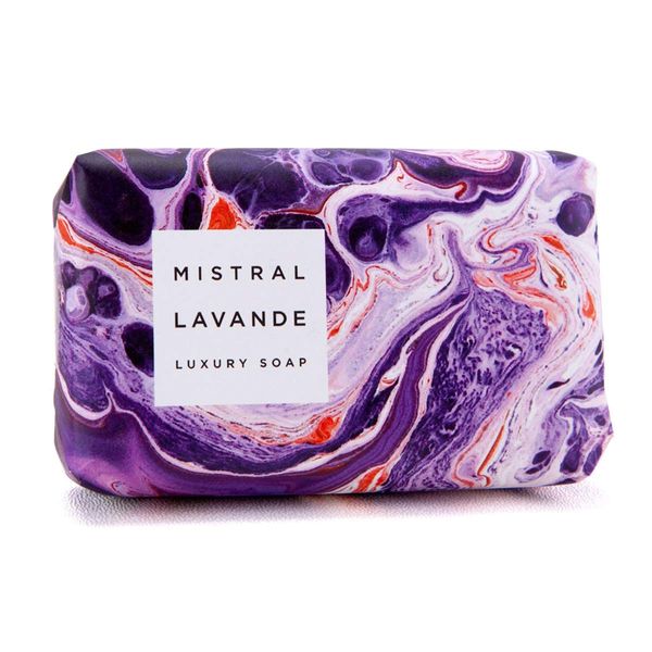 Mistral Bar Soap Organic Shea, Lavender, 2 Bars