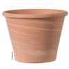 Duo Planter, Round, White Clay, 8-In. 10PK