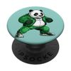 Pandas Fitness / Trainer Panda PopSockets Klebender PopGrip