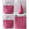 Cold & Warm Simple Logo Tote Bag, Black
