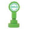 Remember Underline Date and Title Teacher Stamp. Reinkable. 22mm Image. Self-Inking Stamp (Green)