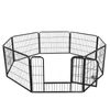 Dog Kennel Exercise Playpen 16 Panel Detachable Multiple Shape Safe For Pet 24"