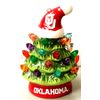 Oklahoma Sooners LED Ceramic Christmas Tree Ornament  4 Inch