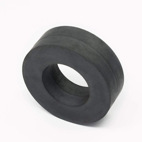 AOMAG® Ferrite Magnet Ring OD60 x ID32 x 10mm 2.4" Large Grade C8 Ceramic Magnets (Pack of 2)