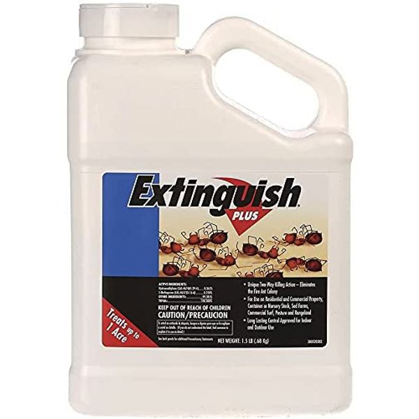 Kill Control Fire Ants Fire Ant Bait Extinguish Plus Fire Ant Killer Bait 1.5lbs