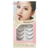 CLEAREYELASH False Eyelashes, Natural, Transparent Shaft, 3D Shape, Matsuek Construction, 10 Pairs, C01 Natural Rich