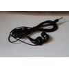 Pack of 5 BLACK/SILVER 3.5mm In Ear Headset Earbuds with Microphone