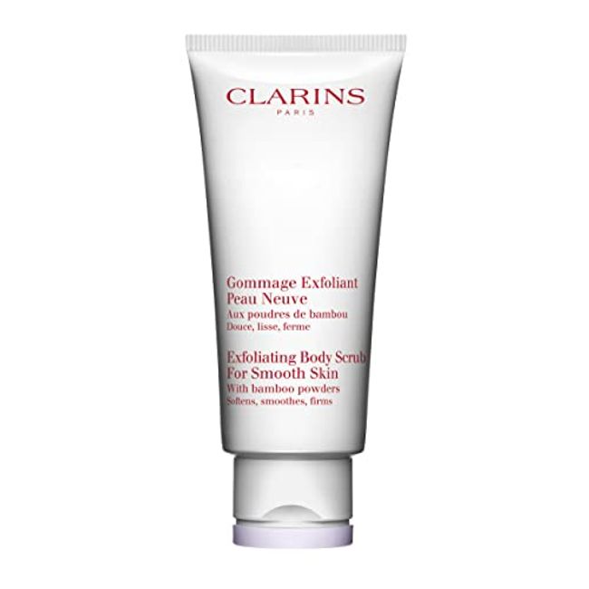 Clarins Exfoliating Body Scrub For Smooth Skin | Softens, Smoothes and Visibly Firms | Preps Skin For Treatments To Follow | Non-Drying |Natural Extracts, Including Soothing Shea Butter