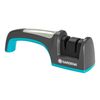 Gardena Sharpener for Knives and Axes, Black, Anthracite, Turquoise