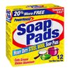 12 Pack - Steel Wool Soap Pads, 10-Ct. -90562-12