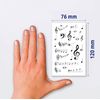 Avery Zweckform 55151 Decoration Decal, Musical Notes, 75 Stickers